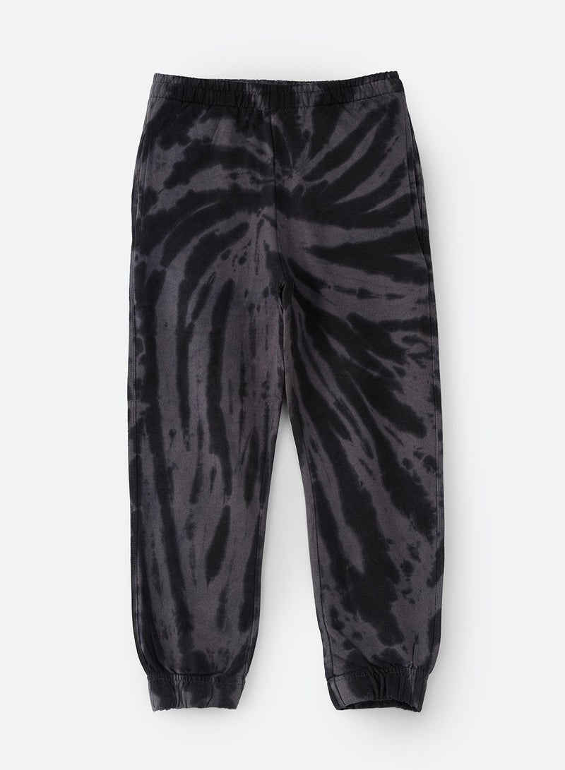 All over printed knitted jogger