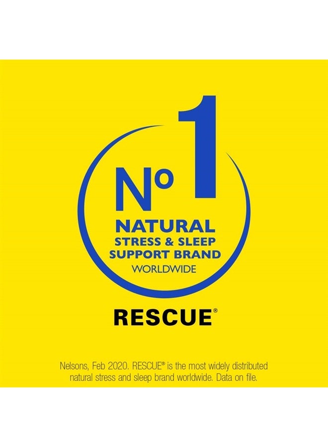 Bach RESCUE REMEDY Dropper 20mL, Natural Stress Relief, Homeopathic Flower Essence, Vegan, Gluten & Sugar-Free, Non-Habit Forming