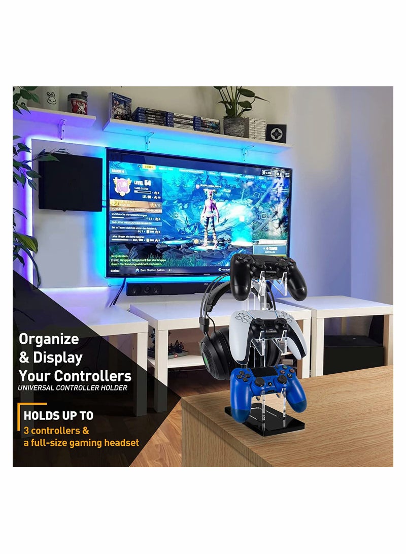 Gaming Accessories, Controller Holder, Dual Controller Stand, For Ps5 Ps4 Xbox, For Switch, For Gaming Accessories, Build Game Fortresses