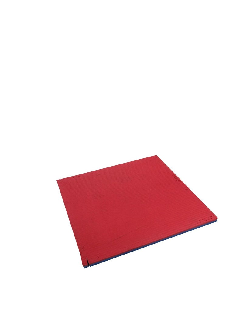 Judo mat 100x100 4cm taiwan red green