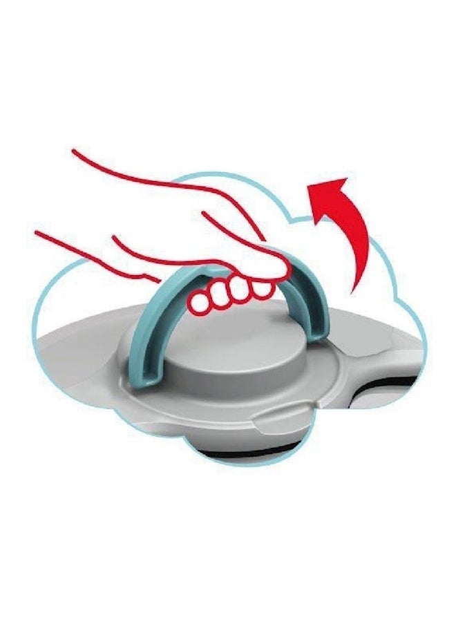 Clipsominut Easy Pressure Cooker Silver/Black/Red 9.0Liters