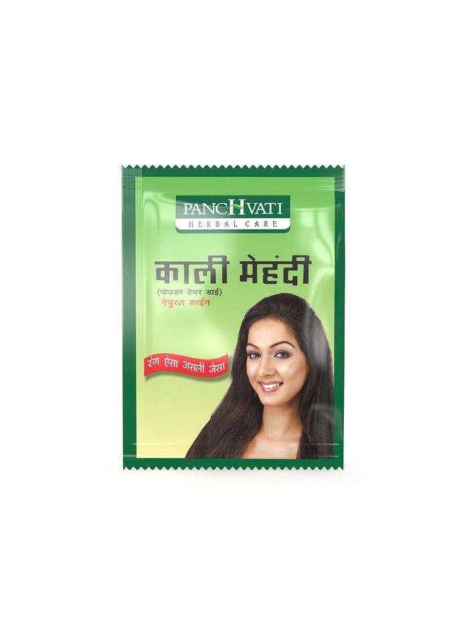 Herbals Ayurvedic Mehandi With Herbal Henna 200G (Pack Of 4) 10G Each Black