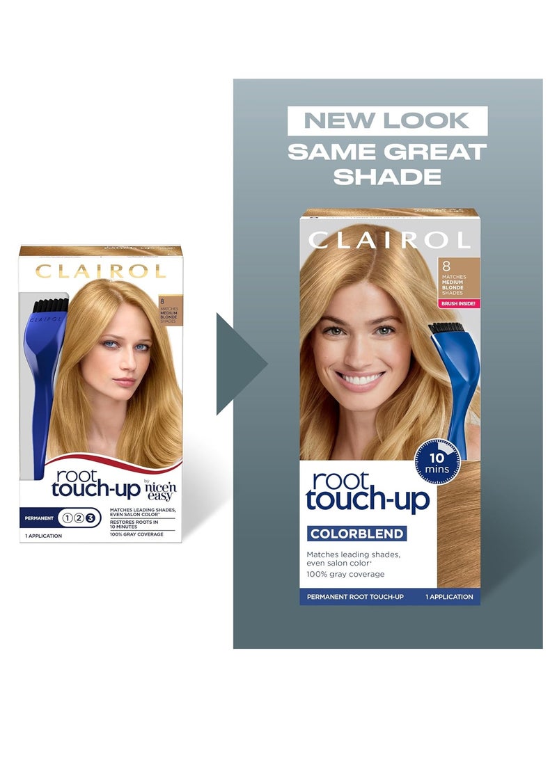 Clairol Nice 'n Easy Root Touch-Up 004 , Dark Brown, (PACKAGING MAY VARY) (Pack of 2)