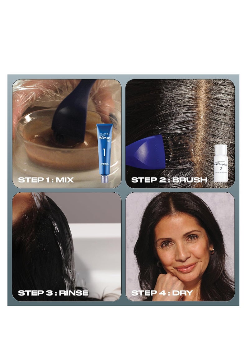 Clairol Nice 'n Easy Root Touch-Up 004 , Dark Brown, (PACKAGING MAY VARY) (Pack of 2)