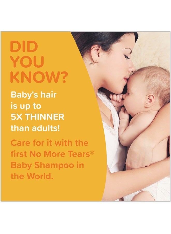 Shampoo with Tear-Free Formula, Shampoo for Baby's Delicate Scalp & Skin & Gently Washes Away Dirt & Germs, Free of Parabens, Phthalates, Sulfates and Dyes, 13.6 fl. oz (Pack of 3)