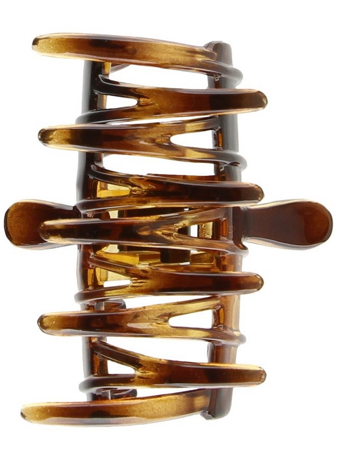 This Medium Fence Hair Claw In Tortoise Shell Has A Hold On Your Whole Mane