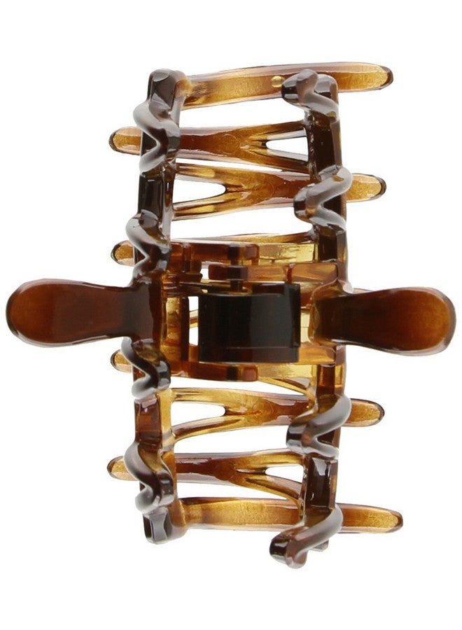 This Medium Fence Hair Claw In Tortoise Shell Has A Hold On Your Whole Mane