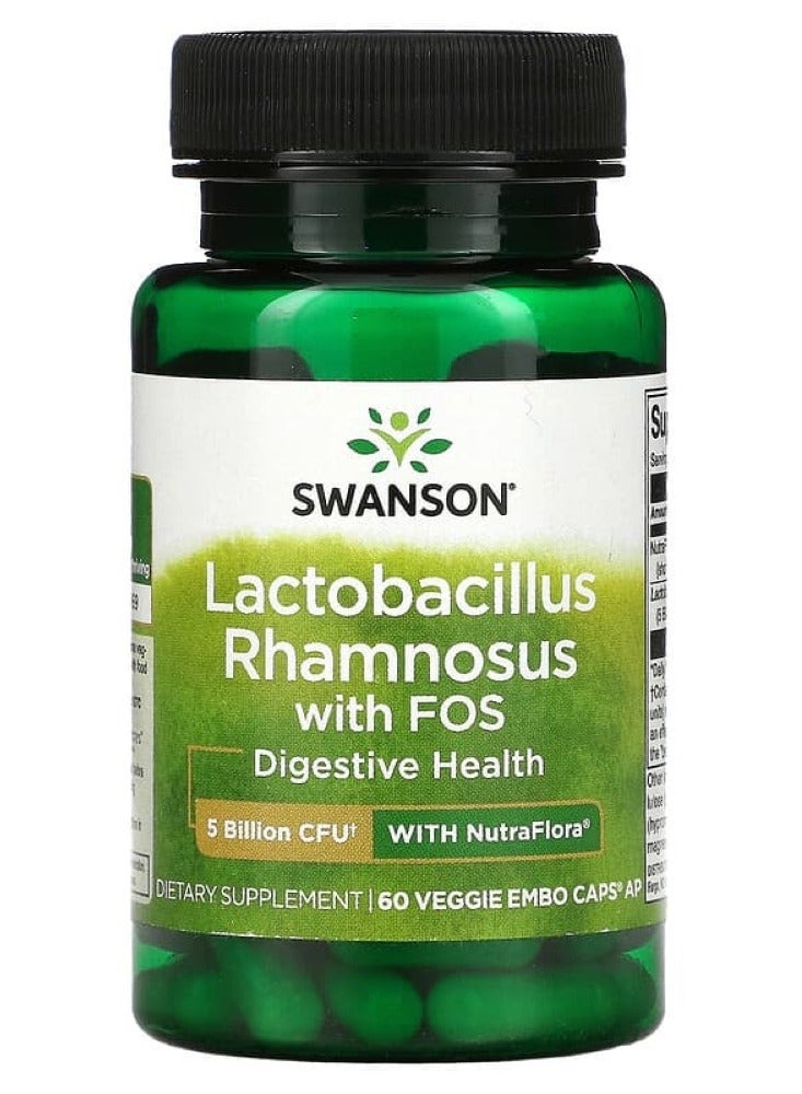 Lactobacillus Rhamnosus with Fos 60 veggie capsules