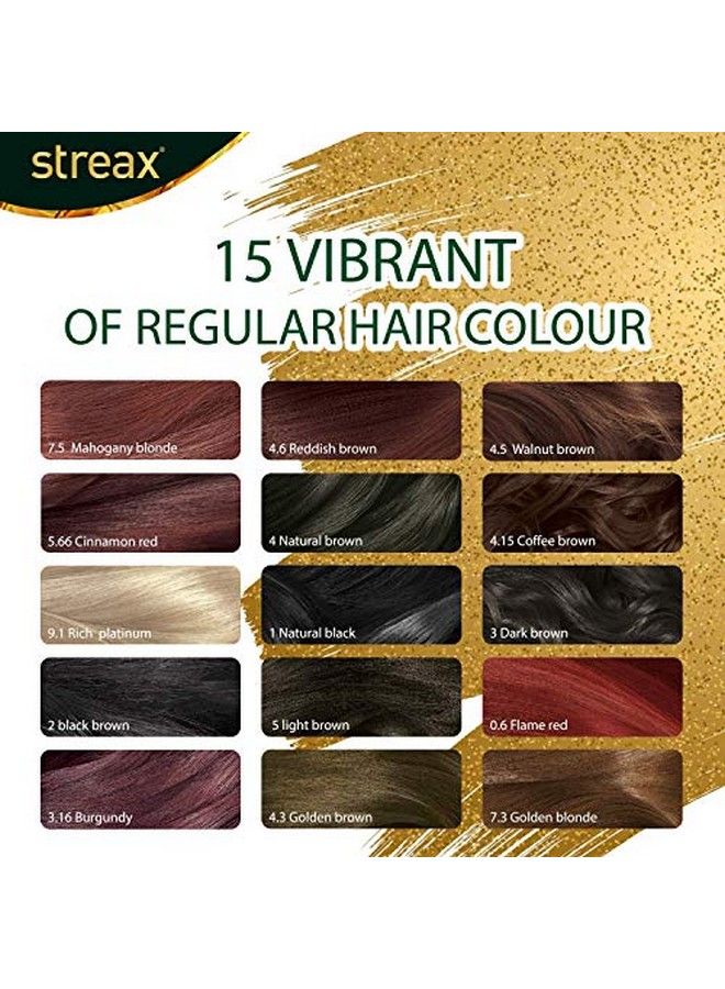 Cream Hair Colour For Unisex 120 Ml (Pack Of 2) Flame Red