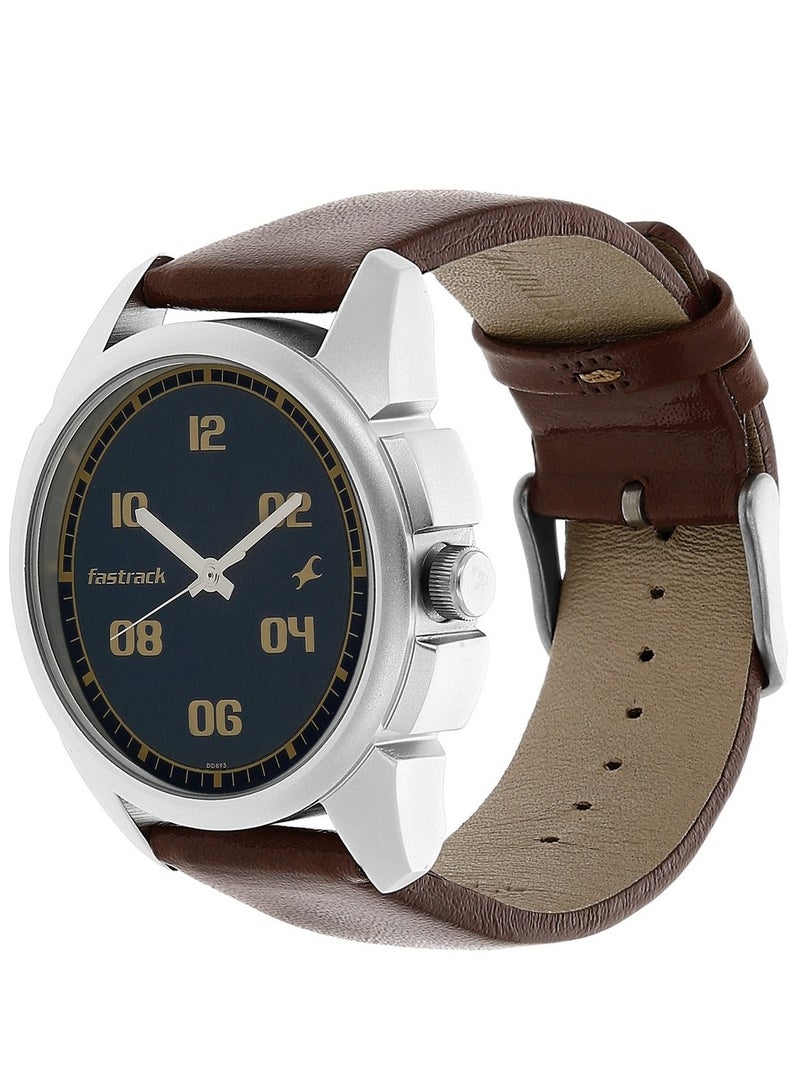 Fastrack Blue Dial Quartz Analog Watch for Guys