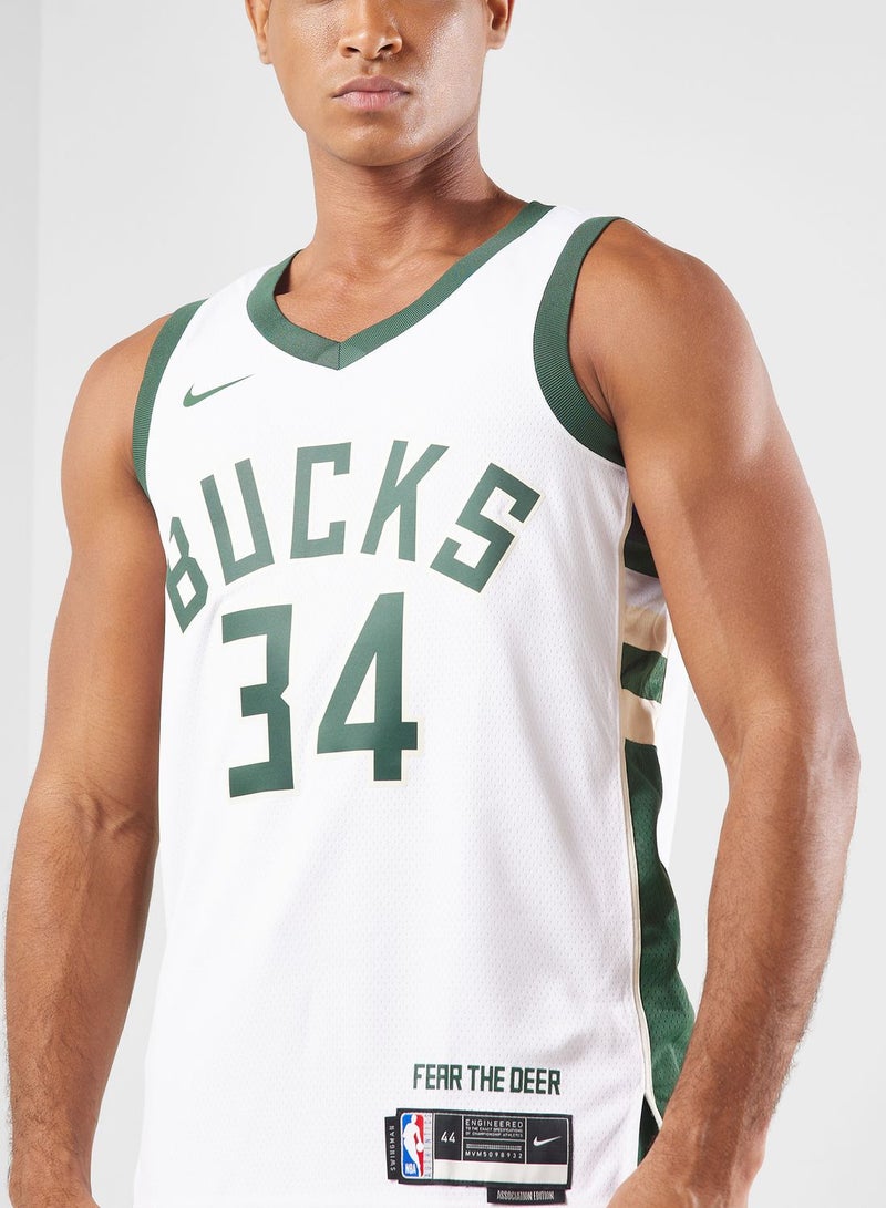 Milwaukee Bucks Dri-Fit Swimming Jersey