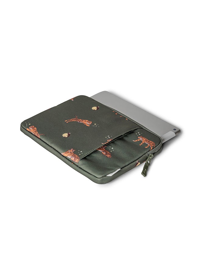 Protective Ipad Sleeve With Zipper Tiger