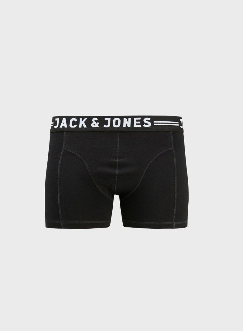 3 Pack Logo Band Trunks