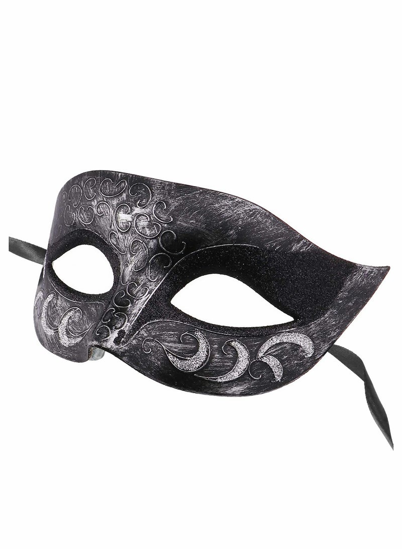 Couple Mask Half Venetian Masquerade Ball Mask Mardi Gras Mask