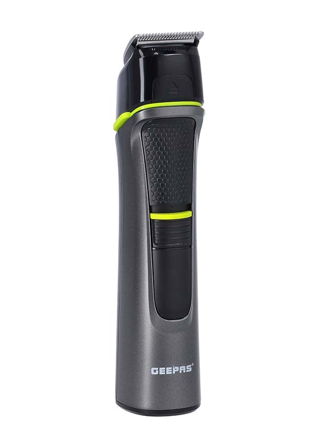 14-in-1 Grooming Kit, Magnetic Suction Charging Mode, GTR56026, 60mins Working Lithium Battery Charging Indicator Life Ideal For Short And Long Hair Fully Washable Silver