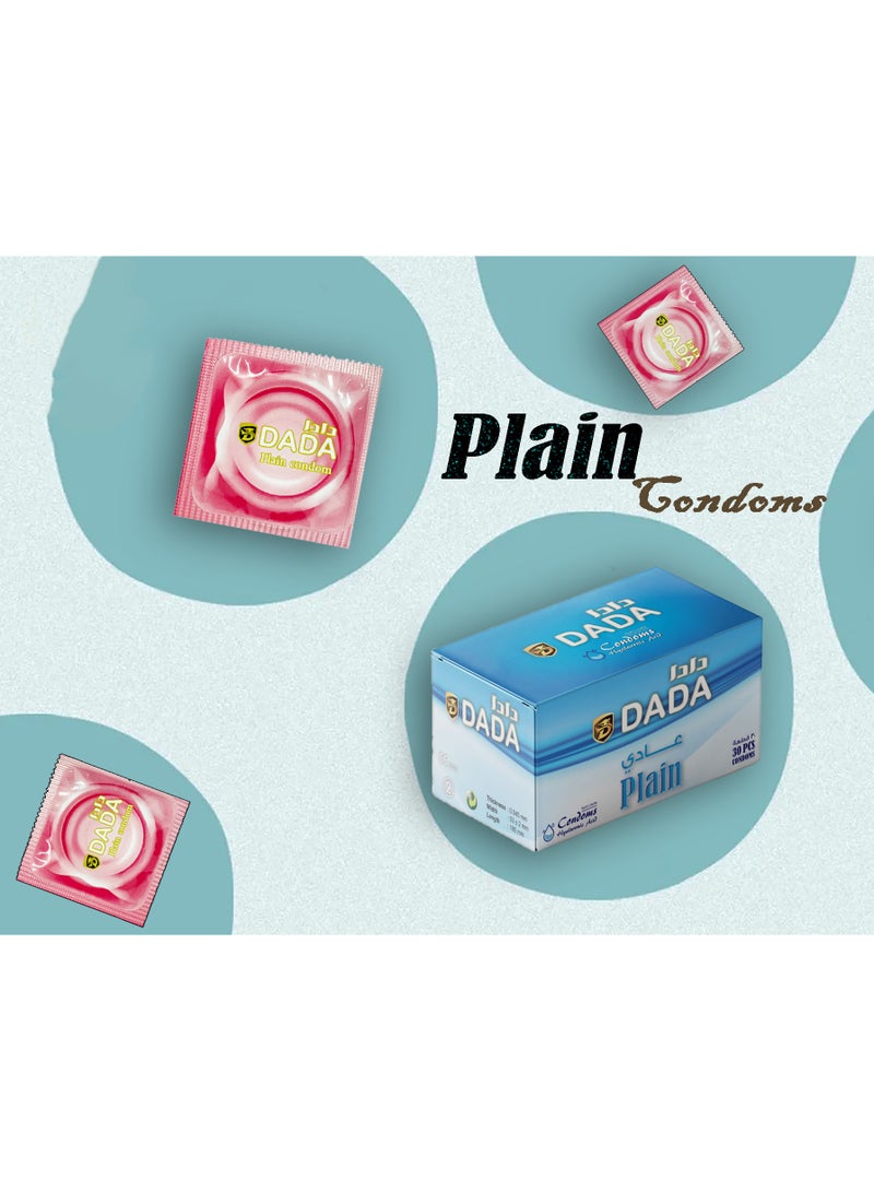 Plain Condom 30's Per Box Family Pack