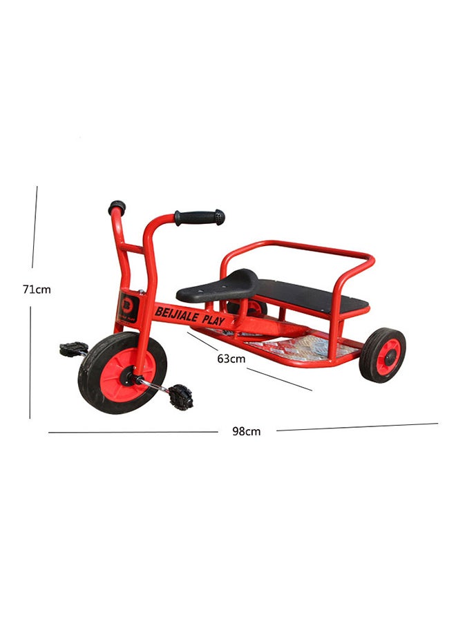 Children's Outdoor Fitness Tricycle - Red 98x63x71cm