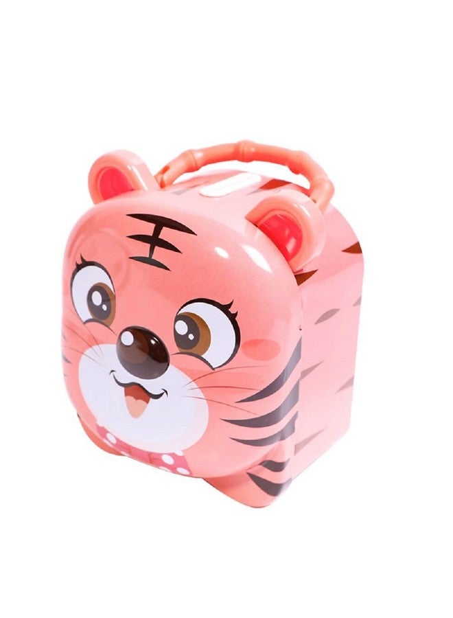 Tiger Coin Box For Kids Cartoon Toy Money Bank For Kids Piggy Saving Box For Girls Boys 1 Unit