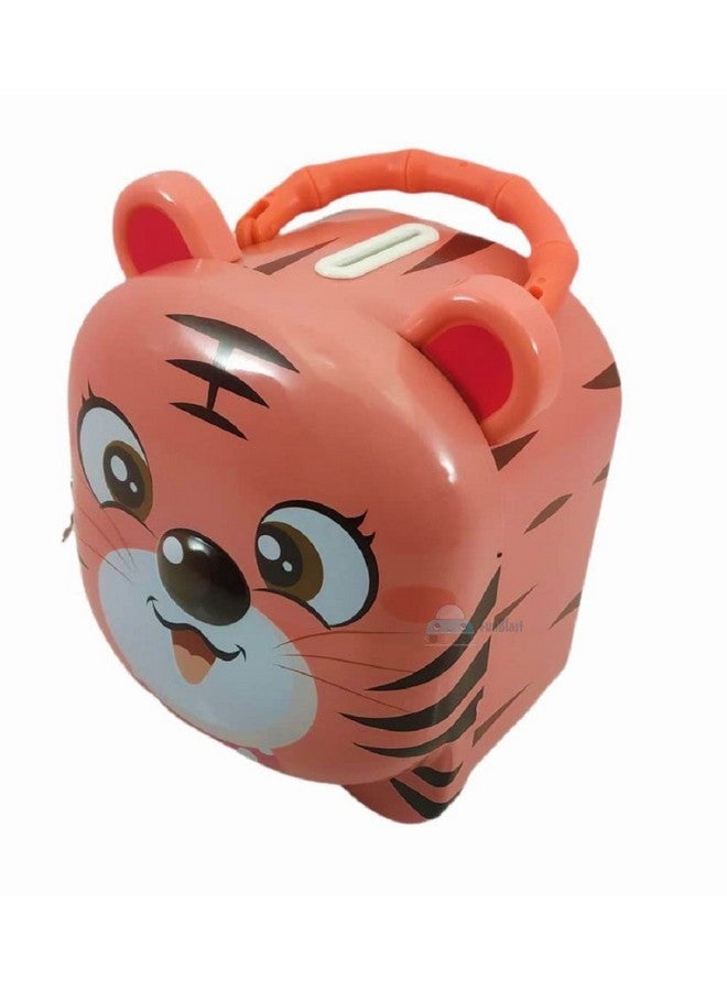 Tiger Coin Box For Kids Cartoon Toy Money Bank For Kids Piggy Saving Box For Girls Boys 1 Unit