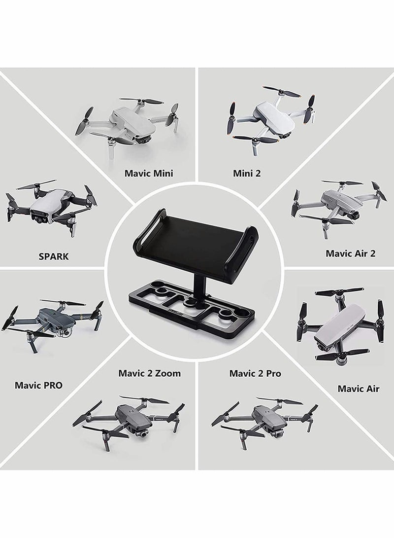 Tablet Stand For Mavic Mini 2, 4-12 Inch Smart Phone Ipad Mount Holder Bracket Suitable for DJI Mavic Mini 2 for Mavic Mini for Mavic Air 2 for Mavic 2 Pro for Zoom for Spark Remote Controller