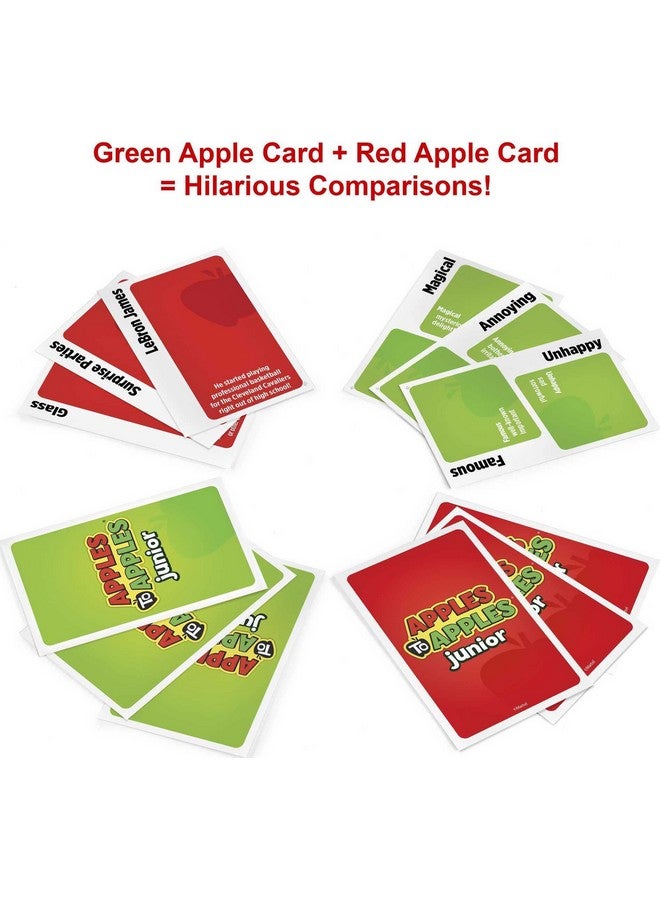 Apples To Apples Junior The Game Of Crazy Comparisons! [Packaging May Vary]