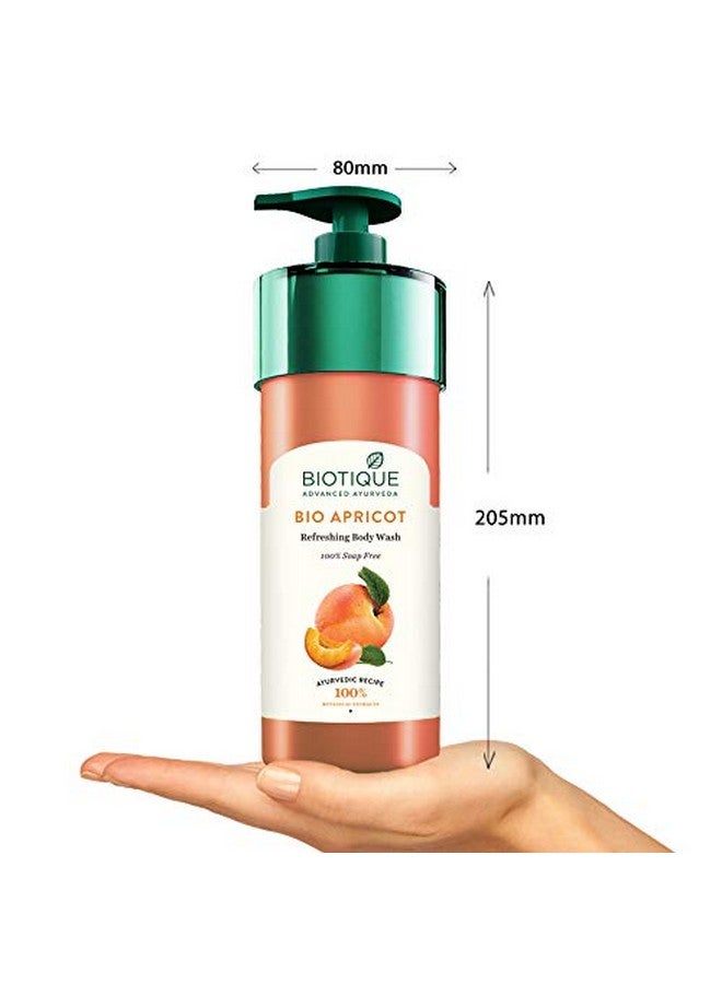 Bio Apricot Refreshing Body Wash 800Ml I 100% Soap Free