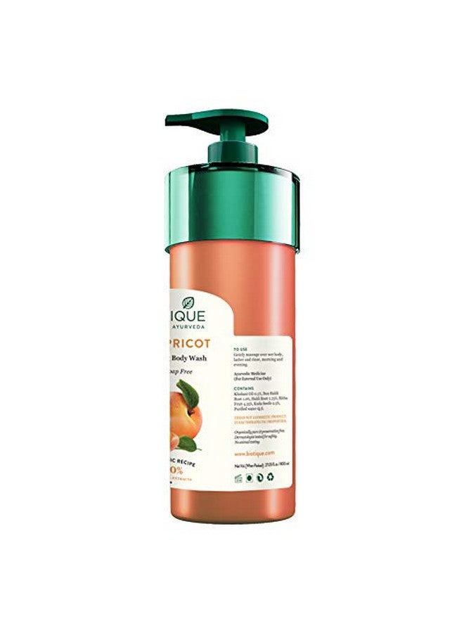 Bio Apricot Refreshing Body Wash 800Ml I 100% Soap Free