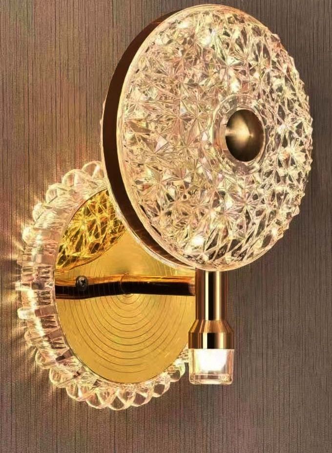 Modern Creative Gold Wall Hanging Lamp For Living Room Bedroom Balcony 3 Colour