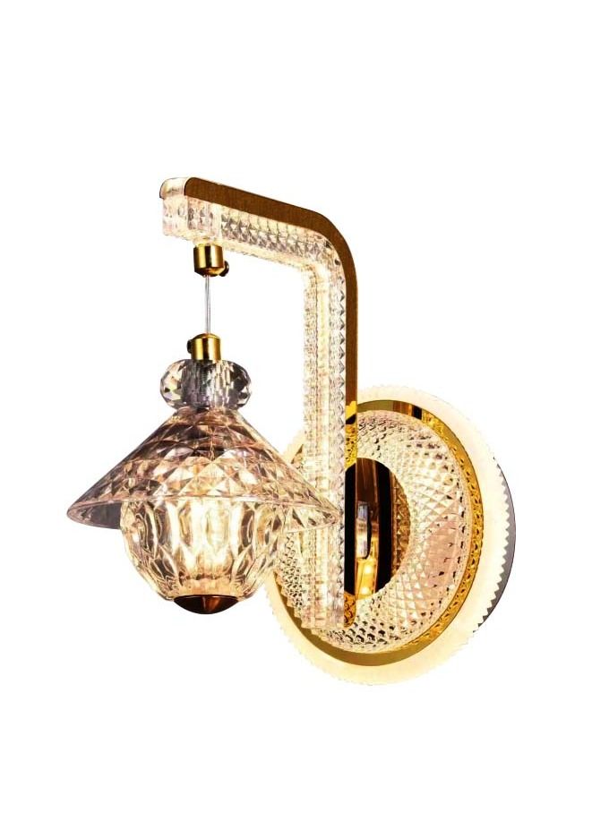 Modern Creative Gold Wall Hanging Lamp For Living Room Bedroom Balcony 3 Colour