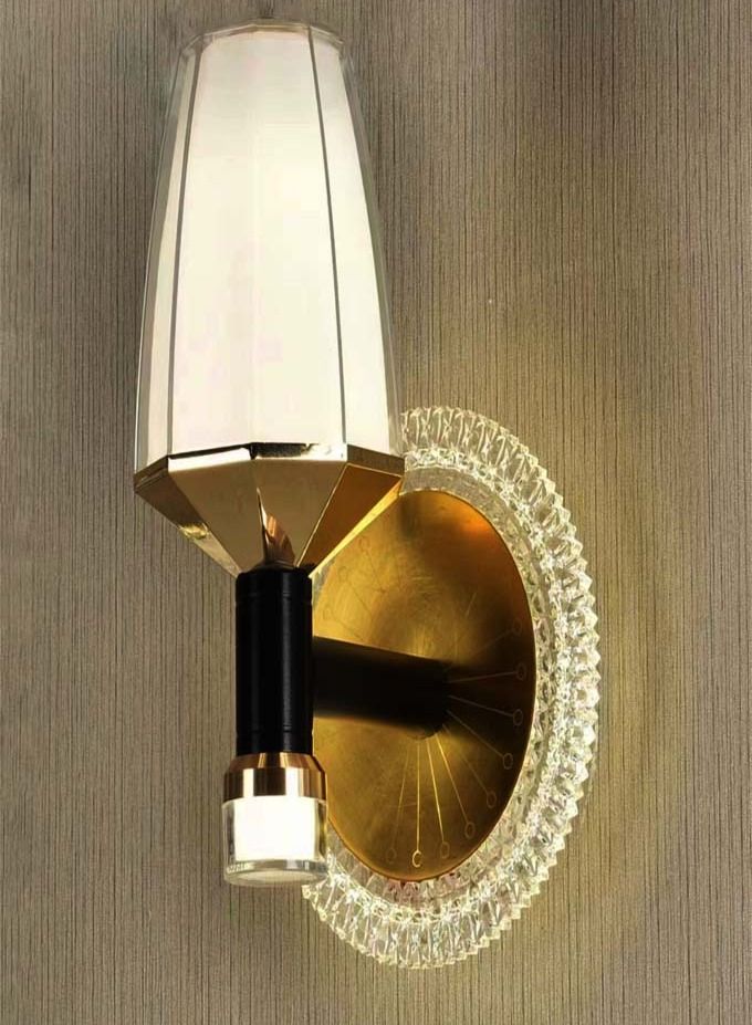 Modern Creative Gold Wall Hanging Lamp For Living Room Bedroom Balcony 3 Colour