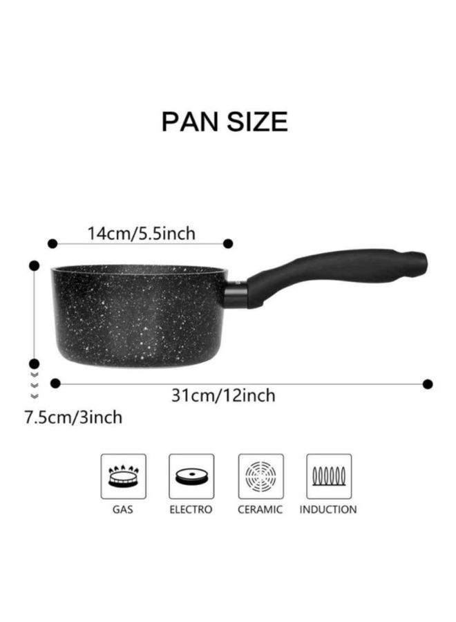 Non-Stick Saucepan Black 1Liters