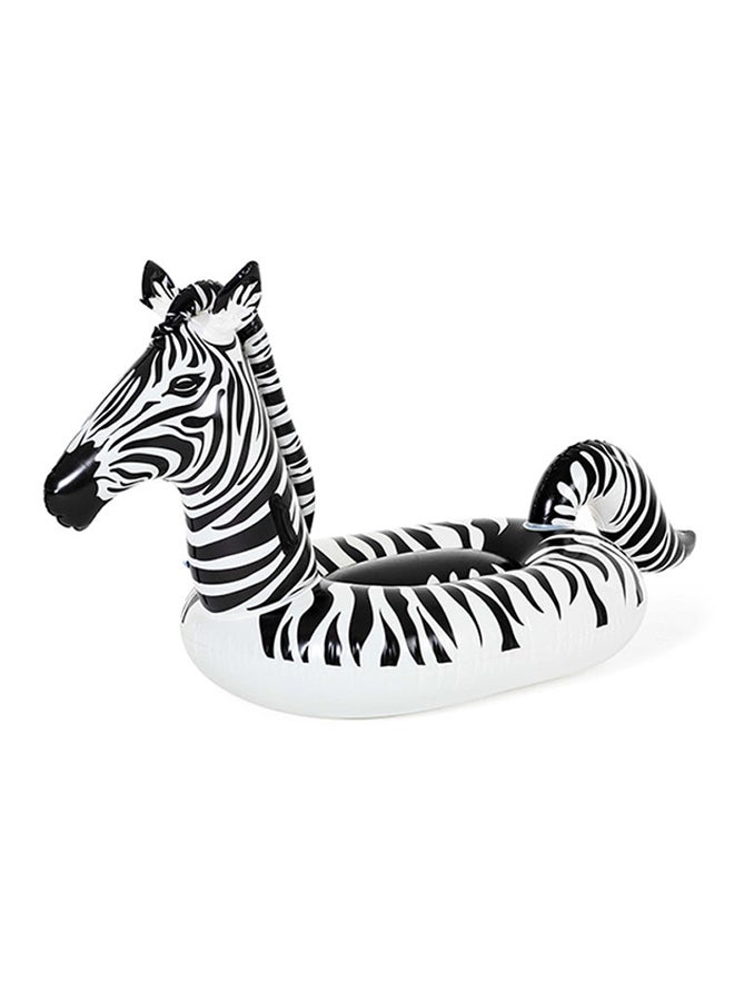 Lights ‘N Stripes Zebra Ride-On Pool Float With Led Light 246x104x122cm 246x104x122cm