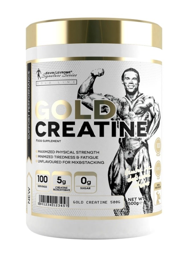 Kevin Levrone Gold Creatine, Unflavored, 500 Gm,