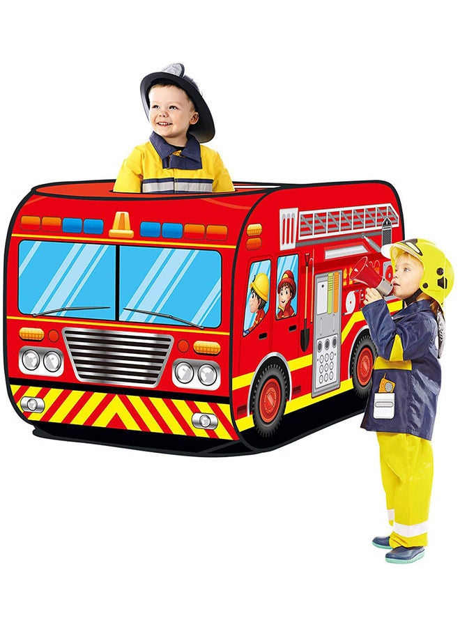 Children's Fire Truck Play Tent 110x70x70cm