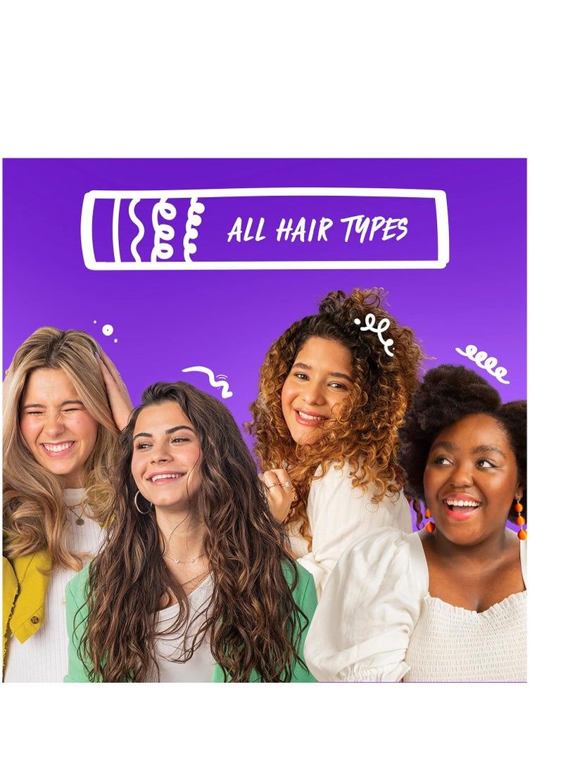 Aussie Hair Insurance Leave-In Conditioner Spray, Frizz Control, Softening with Jojoba & Sea Kelp, Moisturizing Treatment for All Hair Types, Juicy Citrus, 8 Fl Oz Each, Triple Pack