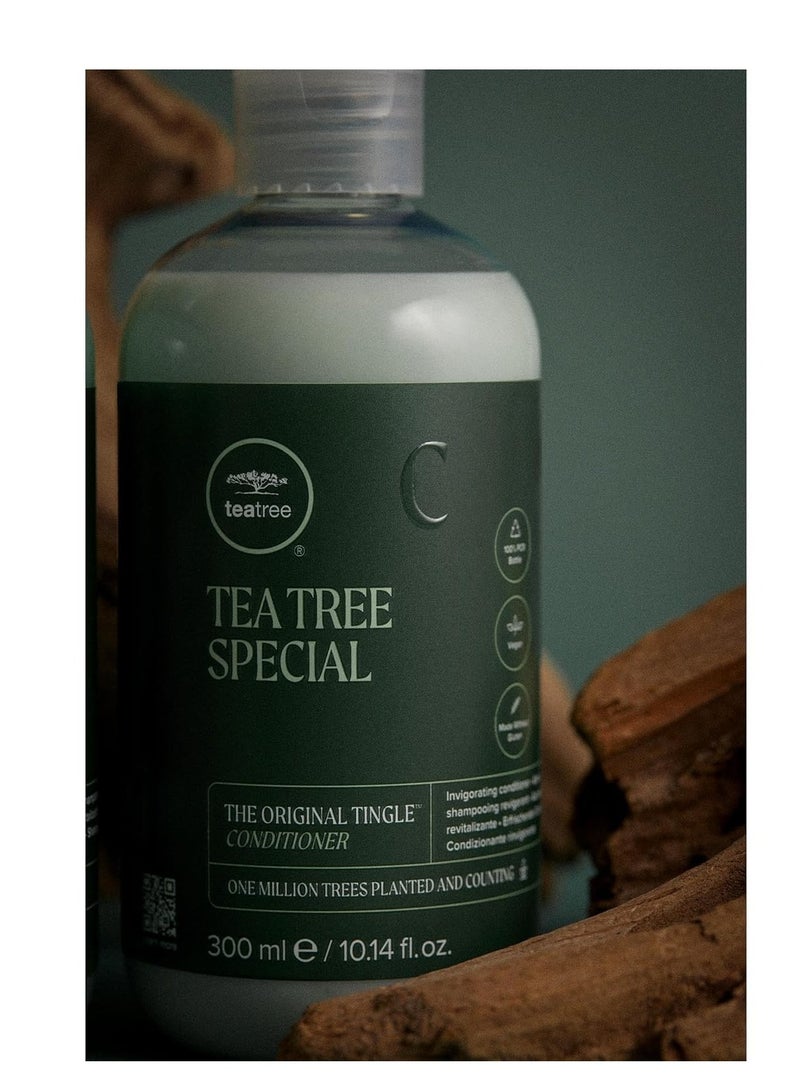 Tea Tree Special Conditioner, Detangles, Smooths + Softens, For All Hair Types