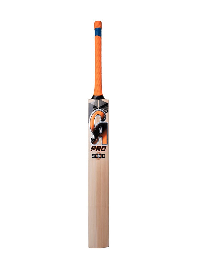Pro 5000 English Willow Cricket Bat For Adults - Sh
