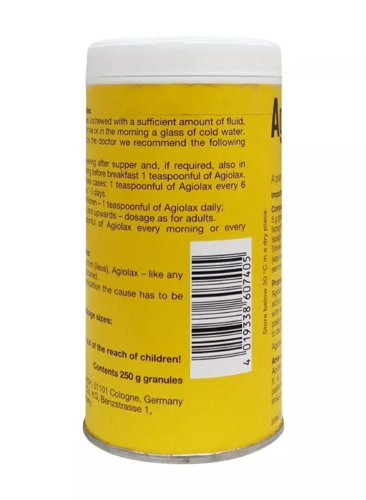 Agiolax Granules 250 g Laxative Stimulant