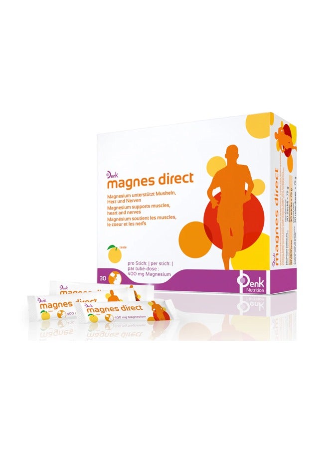 Magnes Direct: Convenient Magnesium Support 20 Stick