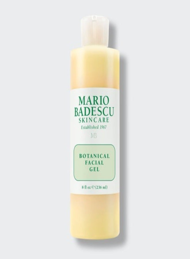 Mario Badescu Botanical Facial Gel Cleanser - Lightweight, Oil-Free Face Wash for Women and Men - Face Cleanser Infused with Refreshing AHA Grapefruit Extracts 236ml