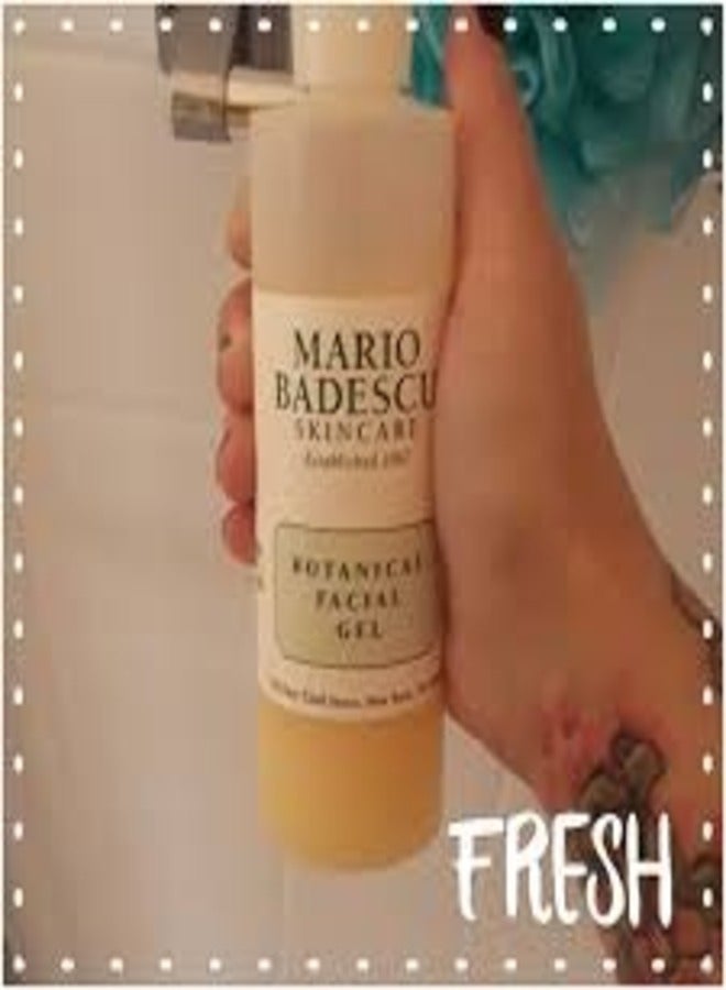 Mario Badescu Botanical Facial Gel Cleanser - Lightweight, Oil-Free Face Wash for Women and Men - Face Cleanser Infused with Refreshing AHA Grapefruit Extracts 236ml