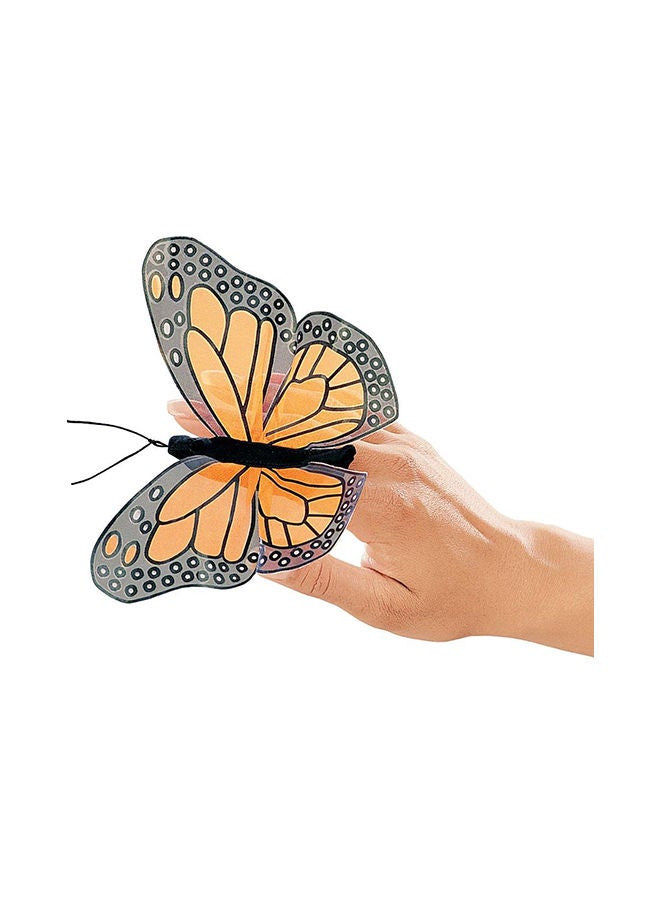 Mini Monarch Butterfly Finger Puppet Toy 10.2x7.6x7.6cm