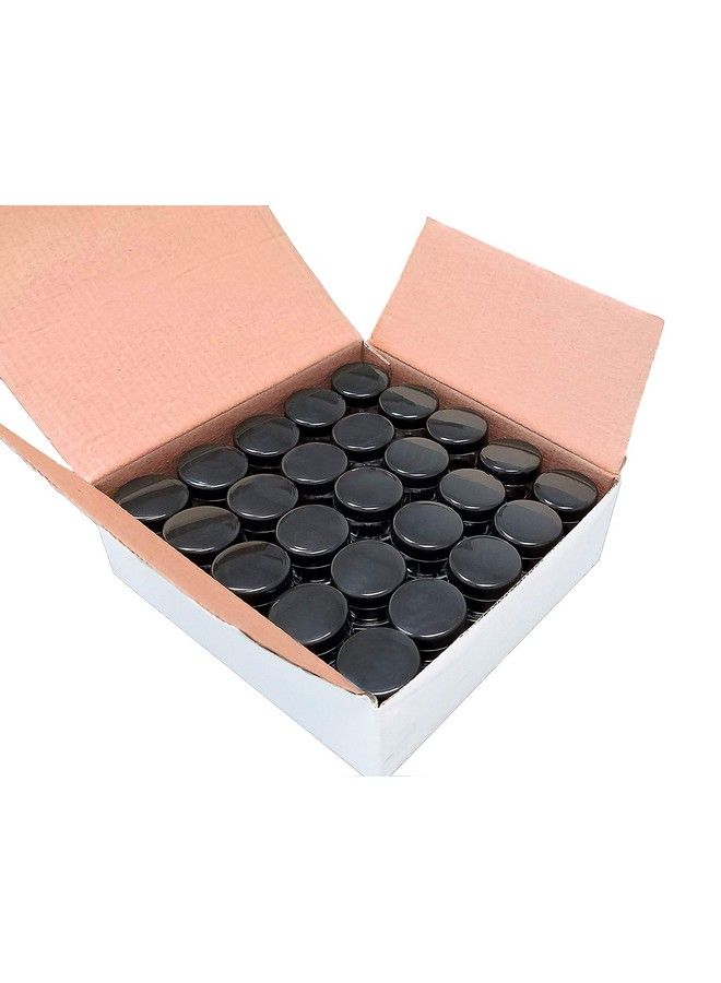 5 Gram Clear Empty Jars With Black Lids Cosmetic Containers For Make Up Lotion Creams 50 Pack