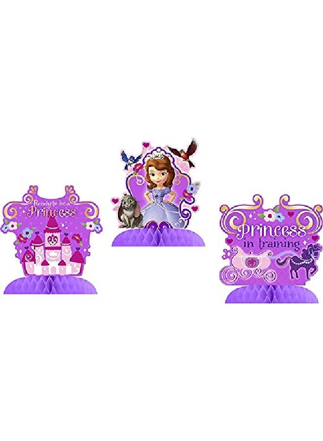 Sofia The First Princess Birthday Party Supplies Decoration Bundle Includes 6 Mini Table Centerpieces