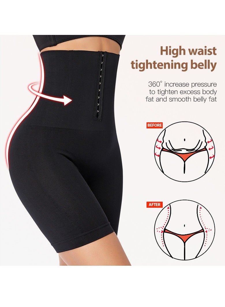 Women's High Waist Postpartum Shapewear Adjustable Tummy Control Seamless Flat Angle Shaping Shorts