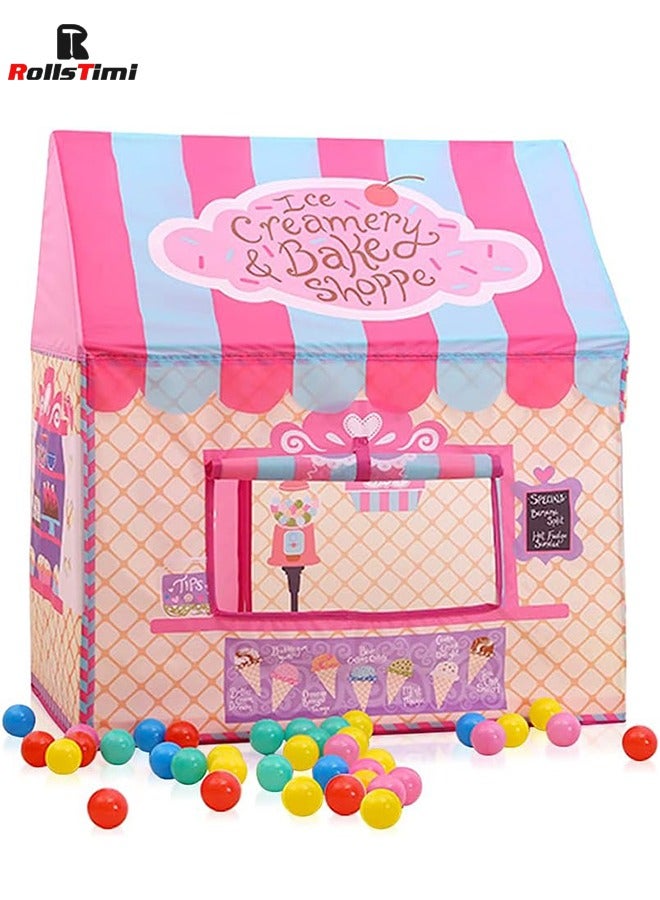 Mini Dessert Princess House Play Tent 110x100x70cm