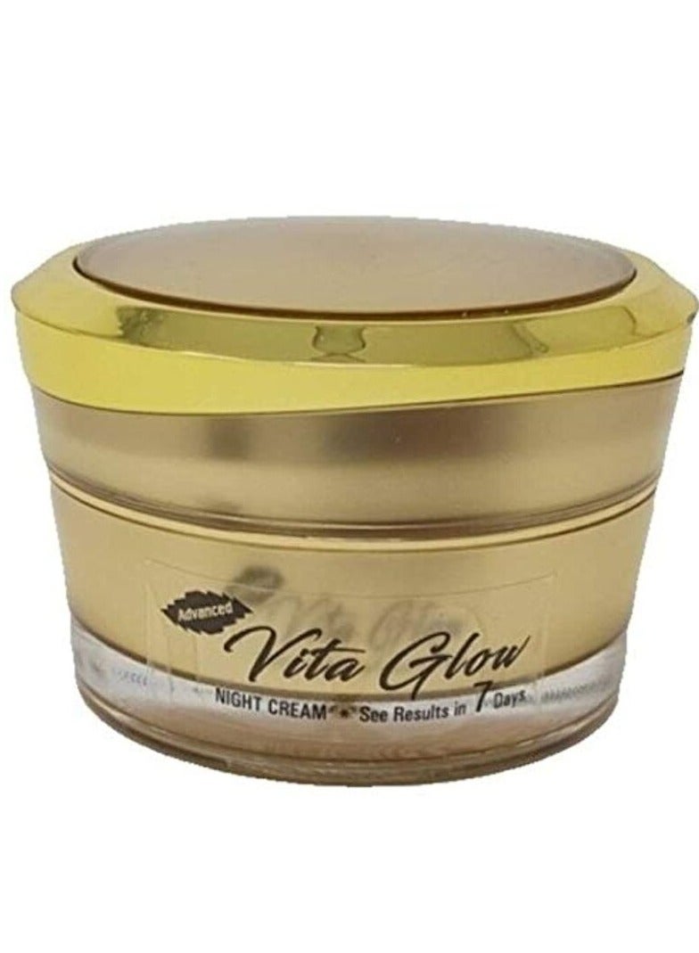 Vita Glow Advanced Night Cream For Skin Whitening - 30 Gm