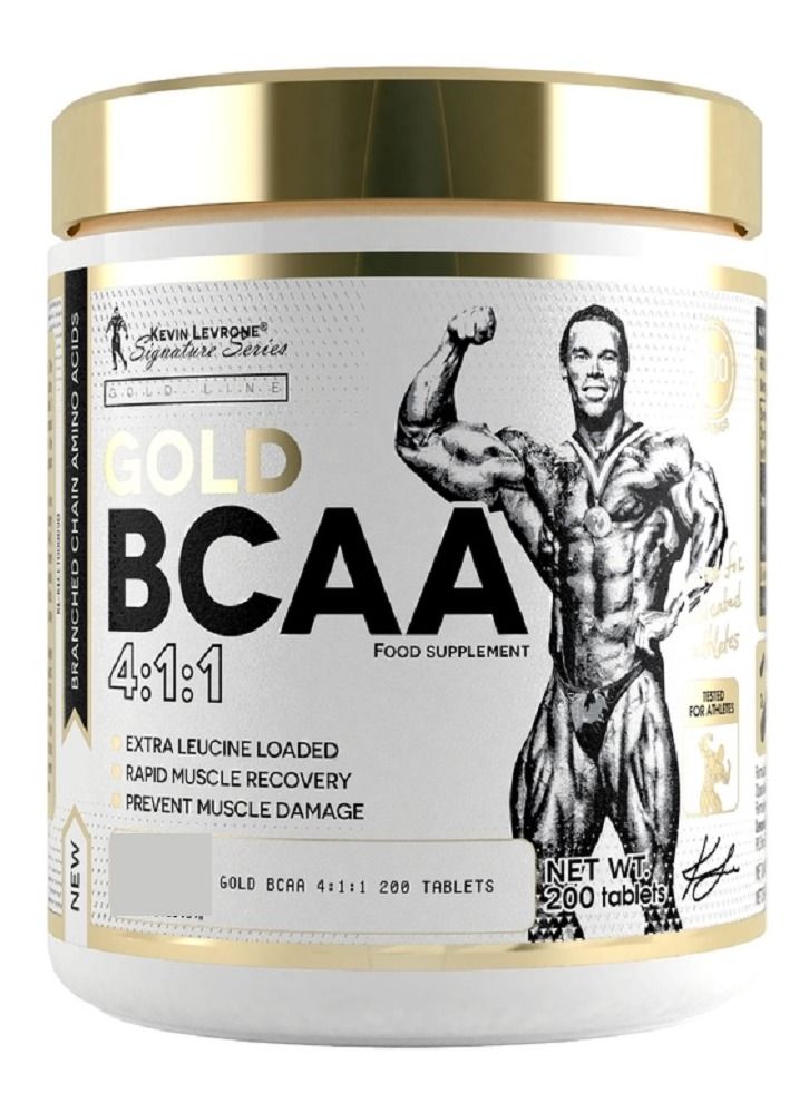 Kevin Levrone - Gold BCAA 4:1:1, 200 Tablets