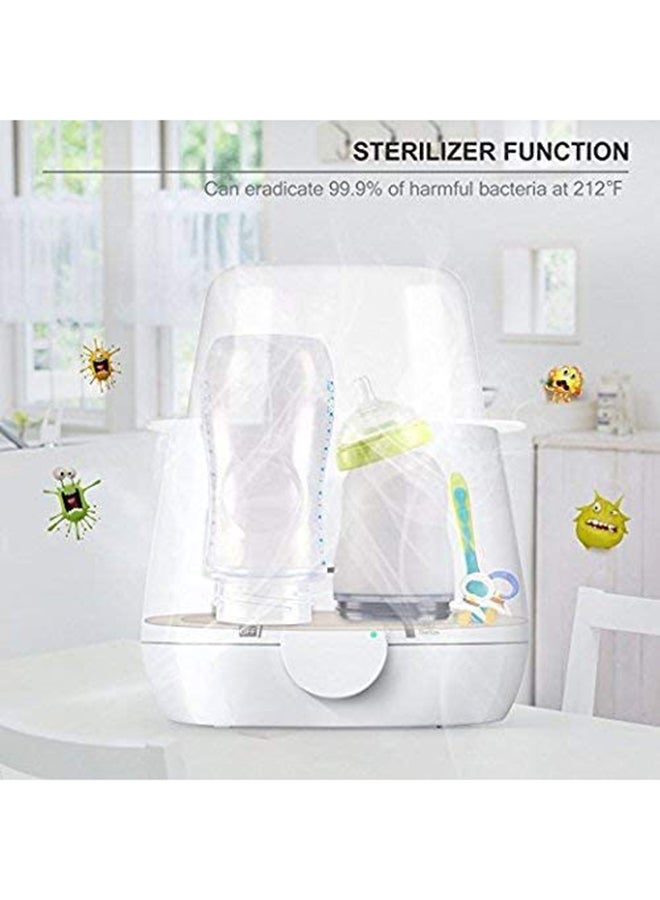 Baby Bottle Warmer 3-in-1 Fast Bottle Warmer Food Heater Steam Sterilizer