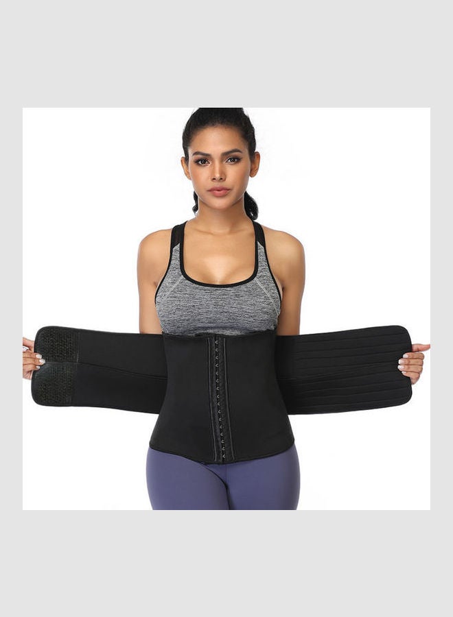 Adjustable Girdle Belt Black